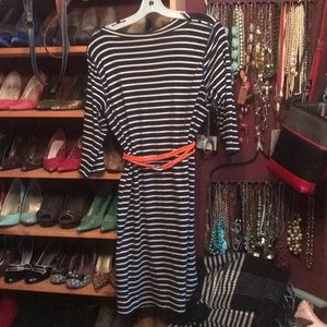 Navy/white Lauren Jeans Co dress